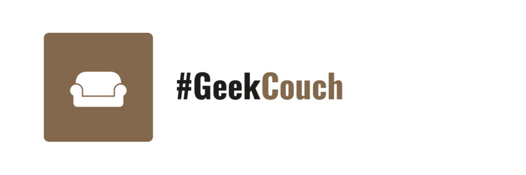 #GeekTalk #GeekCouch Label